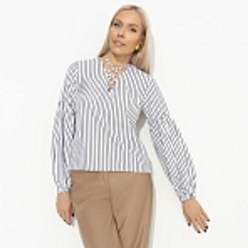 Блуза с акцентными рукавами, Вечный тренд - Charutti фото 19