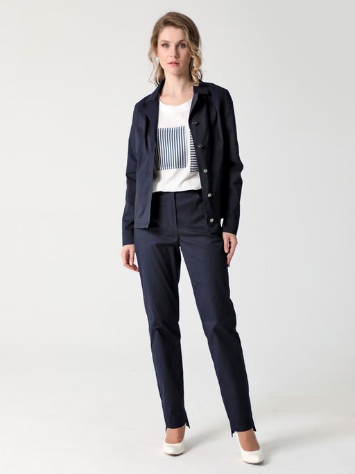 25220 Жакет т.синий - Dizzyway фото 2