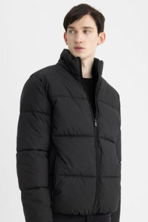 Sisme Mont Su Itici Slim Fit Dar Kesim Dik yaka Fermuarl? Cepli Astarl?