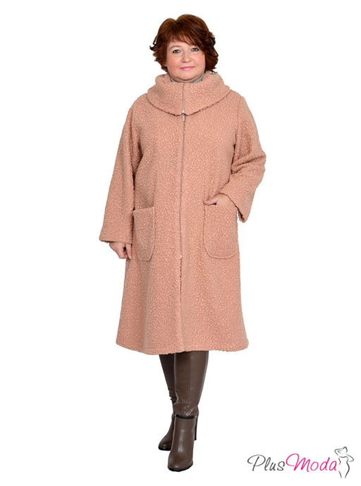 Пальто Модель №782 размеры 44-84 - Plusmoda фото 2