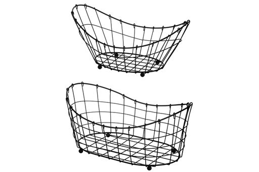 Набор 2 корзин 30,7*18,8*15 см, 34,4*20*16 см - Elan gallery фото 3
