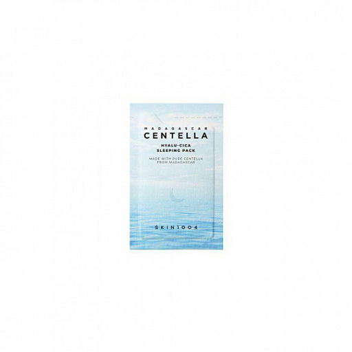 (Пробник) SKIN1004 Madagascar Centella Hyalu-Cica Sleeping Pack 1.5ml *10ea- Увлажняющая ночная маска для лица с центеллой