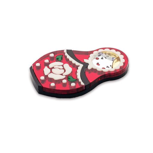 Брошь Матрешка - Orgalica фото 2