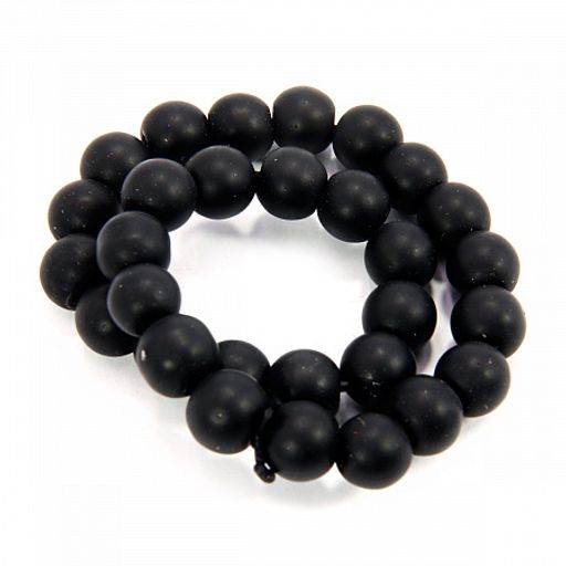 Браслет из камня Шунгит избавление от порчи и защита от колдунов 6мм