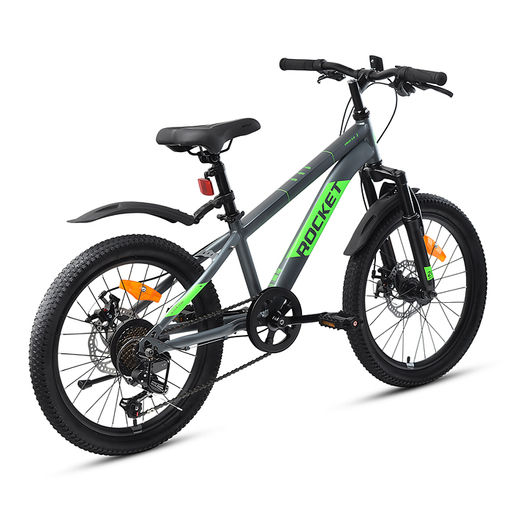 Велосипед 20" Rocket Crux 3.0 , цвет серый, размер 11"