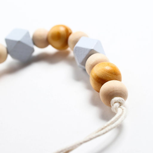 Держатель для соски - пустышки «Машинка», деревянный