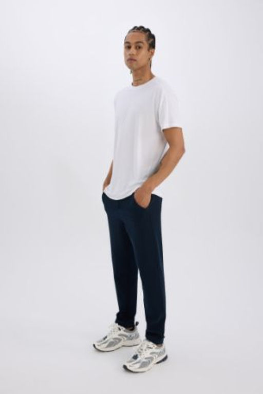 DeFactoFit Sporcu Jogger Esofman Alt? Slim Fit Dar Kesim Standart Paca Cepli Beli Lastikli