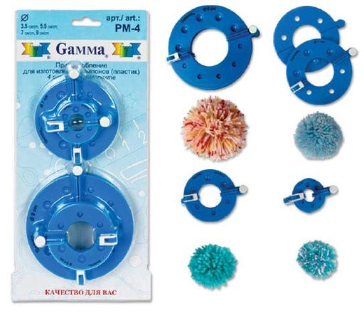 ПРИСПОСОБЛЕНИЕ PM-4 ДЛЯ ИЗГОТОВЛЕНИЯ ПОМПОНОВ GAMMA