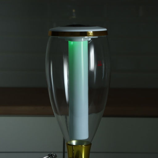 Башня пивная Gold, колба с подсветкой, 3 л, пластик, золотистая - Simaland фото 11