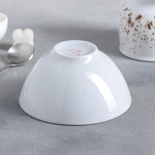 Пиала Дулевский фарфор «Бельё», 250 мл, d=11 см, белая