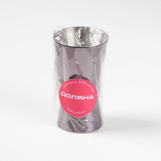 Джиггер Доляна Металлик, 15/30 мл, нержавеющая сталь, тёмно-серый фото 3