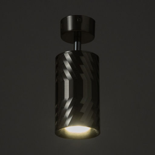 Спот «Алисер» GU10 серебро 7.5×7.5×20 см