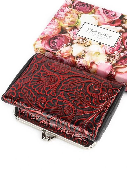 Женская кожаная косметичка Sergio Valentini СВ 8147-5840  фото 4
