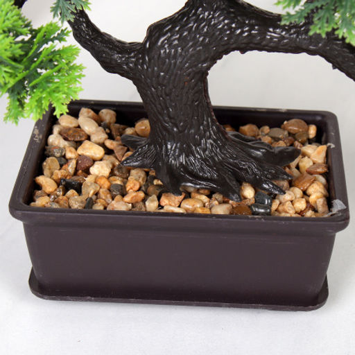 Цветочная композиция Бонсай 31х10х21 см / ZH-012 /уп 12/120/ кашпо + дерево набор - Галеонтрейд фото 3