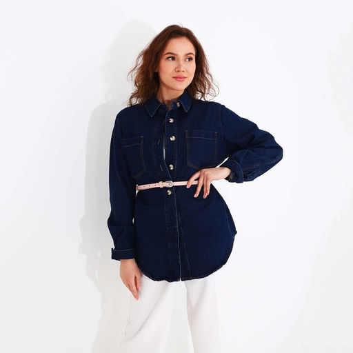 Ремень женский, ширина 1.3 см, винт, пряжка металл, цвет розовый - Simaland фото 3