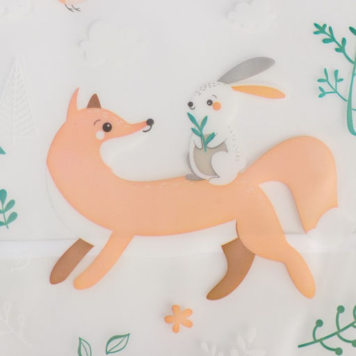 Нагрудник для кормления Baby of nature непромокаемый на липучке, с карманом - Крошка я фото 5