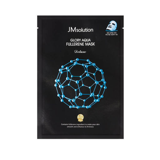 JMsolution Glory Aqua Fullerene Mask, 35ml*1ea - Антиоксидантная маска с фуллереном и пептидами 35мл*1шт
