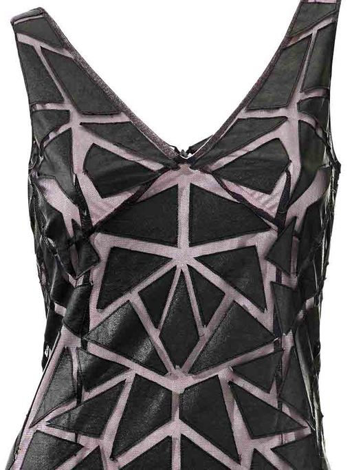 Платье, черно-сиреневое - Ashley brooke фото 6