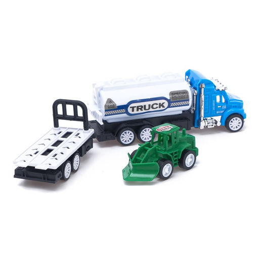 Грузовик инерционный Городские службы с трактором, МИКС - Simaland фото 6