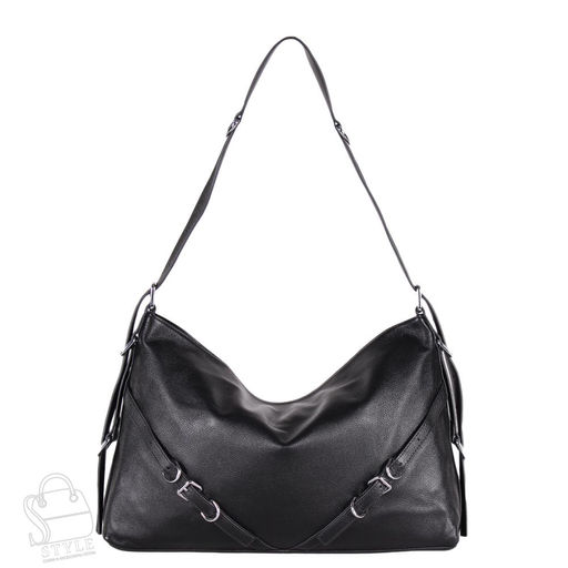 Сумка женская кожаная 3246Q black Polina&Eiterou/30  фото 3