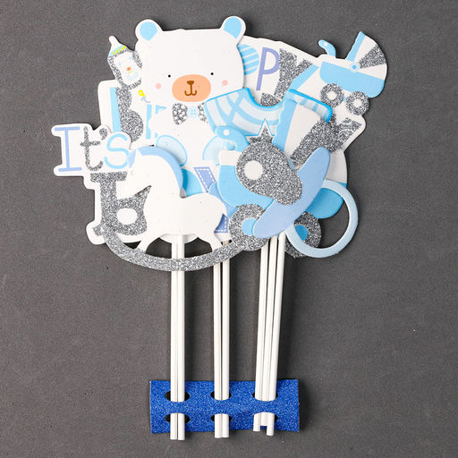 Набор для украшения С днём рождения, сынок, набор 7 шт. - Страна карнавалия фото 5