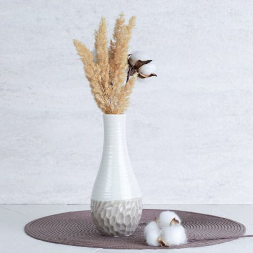 Ваза 19,5х9(3)см / FLM-60 /уп 48/ (Серый) - Галеонтрейд фото 3