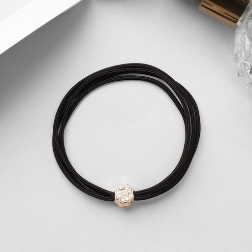 Цена за 12 шт. Резинка для волос «Салли», цветок, 5 см, МИКС