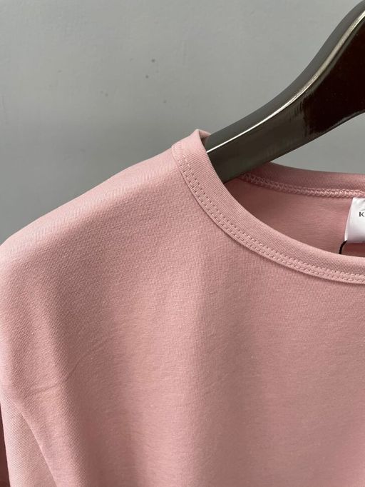178 Футболка базовая, пудра - Knitka wear фото 4