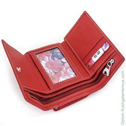Маленький женский кожаный кошелек SV СВ 6001-004 - Sergio valentini фото 2