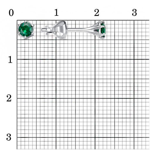 СЕРЬГИ 3389506Д7 - Красная пресня фото 4