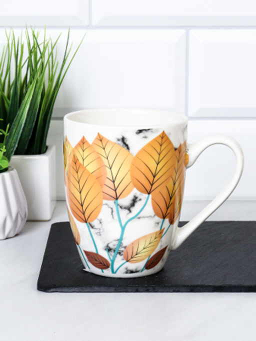 Кружка 350 мл Листья Акварель / G912 /уп 72/ - ГалеонТрейд фото 3
