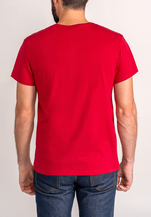 Футболка мужская короткий рукав GREG G146-RD-1056 (красный)  фото 3