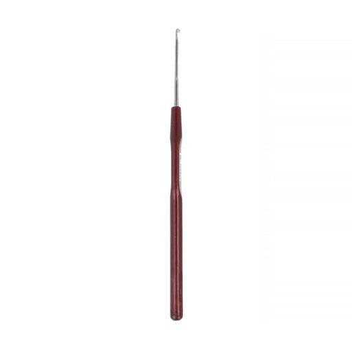 Для вязания Gamma HP крючок с пласт.ручкой сталь d 1.9 мм 14 см в чехле фото 5