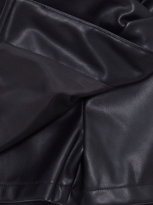 Beli Lastikli Deri G?r?n?ml? K?z Bebek ?ort Etek ve K?lotlu ?orap 2li - Waikiki фото 3