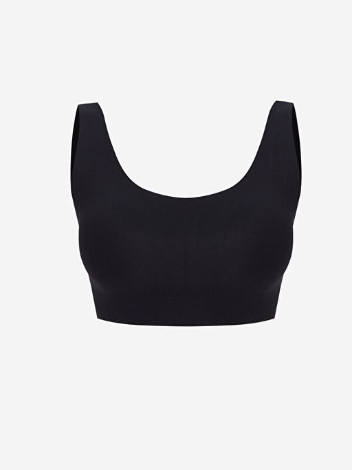 Balensiz Dolgusuz D?z Seamless Sporcu S?tyen