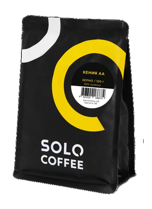 Кофе в зернах Solo Coffee Кения АА (100% арабика), свежеобжаренный  фото 8