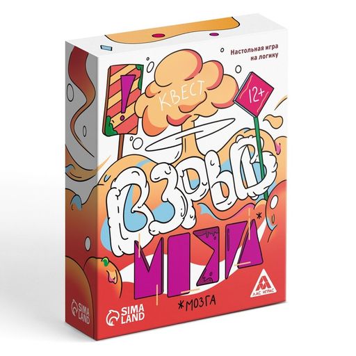Настольная игра на логику Взрыв мозга квест, 60 карт, 12+ - Лас играс фото 6