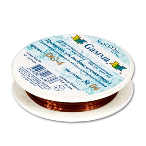 Zlatka / Gamma Проволока для бисера DG-4 d 0.4 мм 12 х 10 м  0.5 м