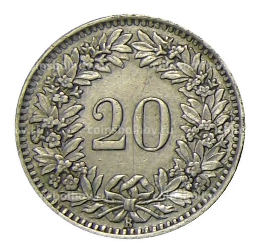 20 раппенов 1939 года Швейцария