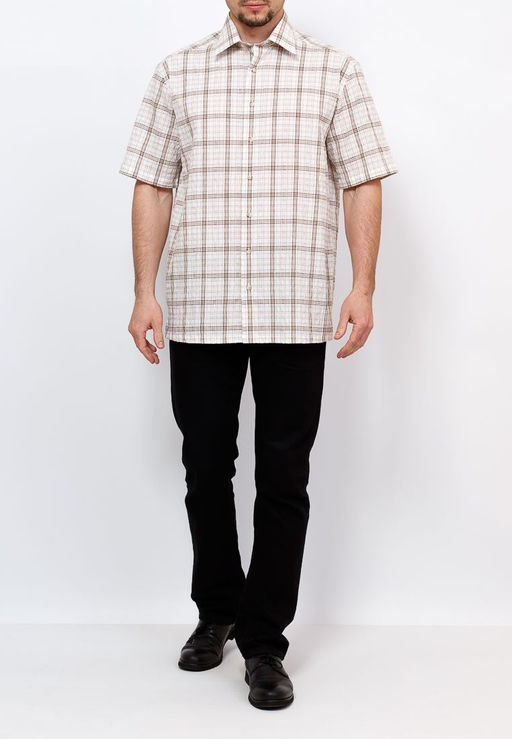 Сорочка мужская короткий рукав BERTHIER Caballero 23928  фото 2