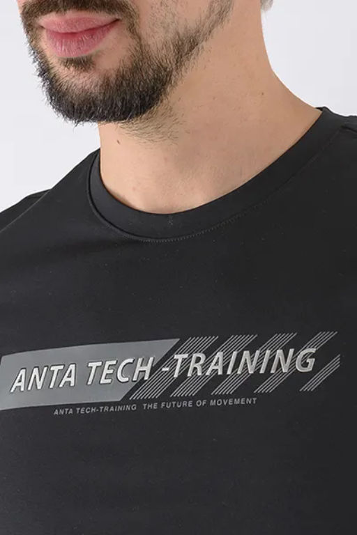 Футболка к/р Чёрный - Anta фото 2