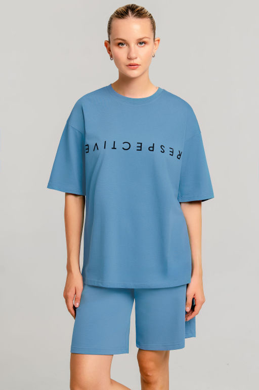 Арт. 51301 Костюм женский с шортами 42-50 (5 шт) Цвет:верх-хаки, низ-хаки