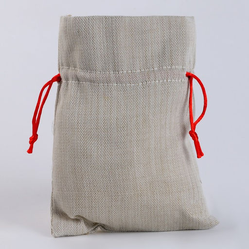 Цена за 2 шт. Мешок новогодний для подарков «Динозавр с подарками», 19×14 см, МИКС