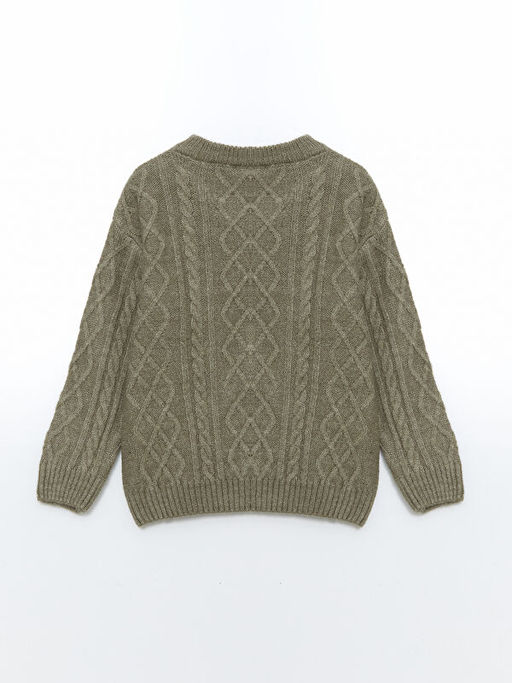 Bisiklet Yaka Erkek ?ocuk Triko Kazak - Waikiki фото 2