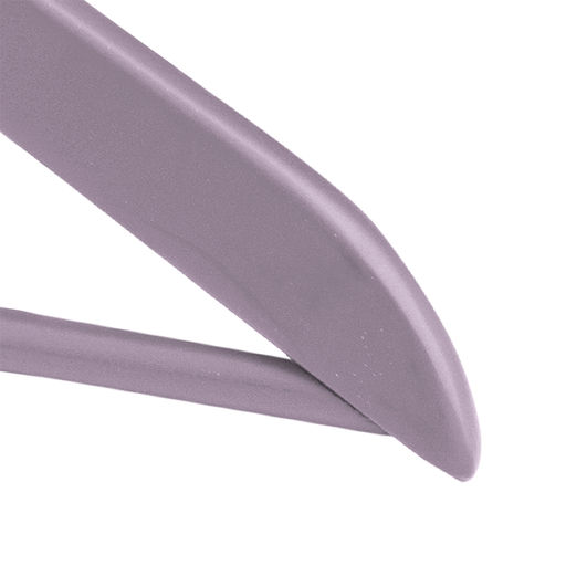 Набор вешалок дерев., 6 шт., прямых, с переклад., 44.5*23*1.2 см, цвет сиреневый, LAV, шт - Valiant фото 4