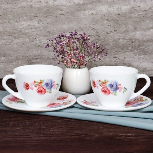 Чайный набор 12 предметов 220 мл картон / GB220/GD55-6A (7027) /уп 8/ Синяя роза - Галеонтрейд фото 5