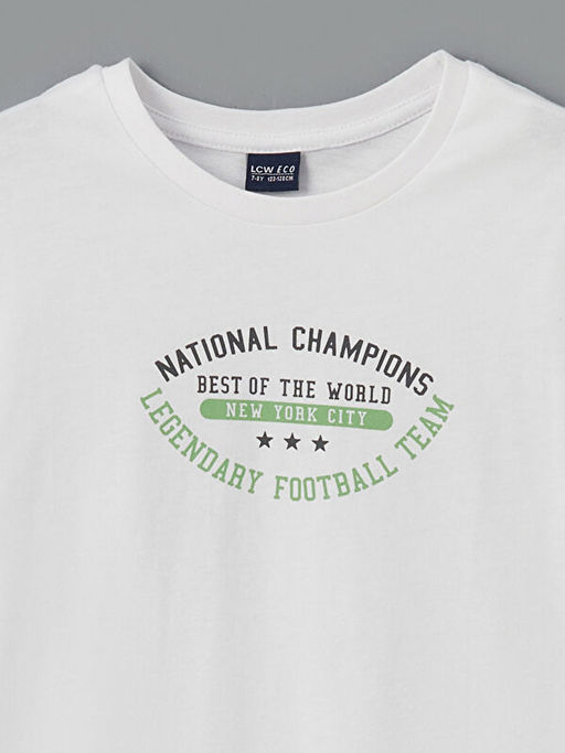 Bisiklet Yaka Erkek ?ocuk Ti??rt