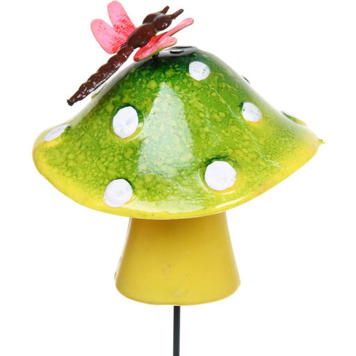 Фигура на спице "Летний гриб" 9*8 см, микс