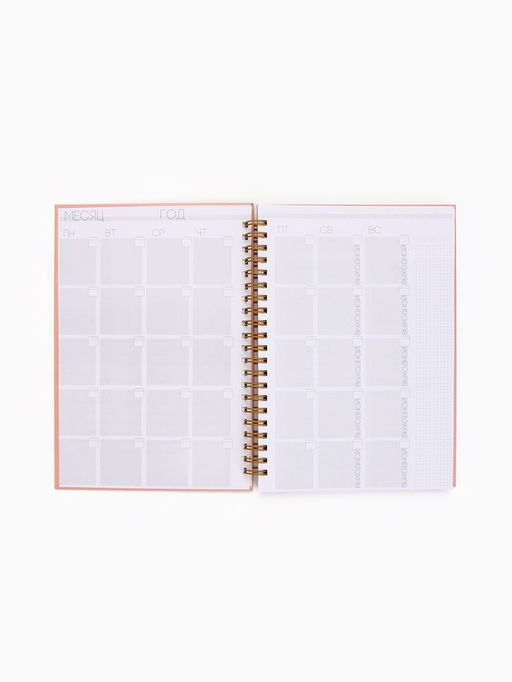 Планер-еженедельник А5, 86 л. в твердой обложке, на гребне Себя создают - Artfox фото 3