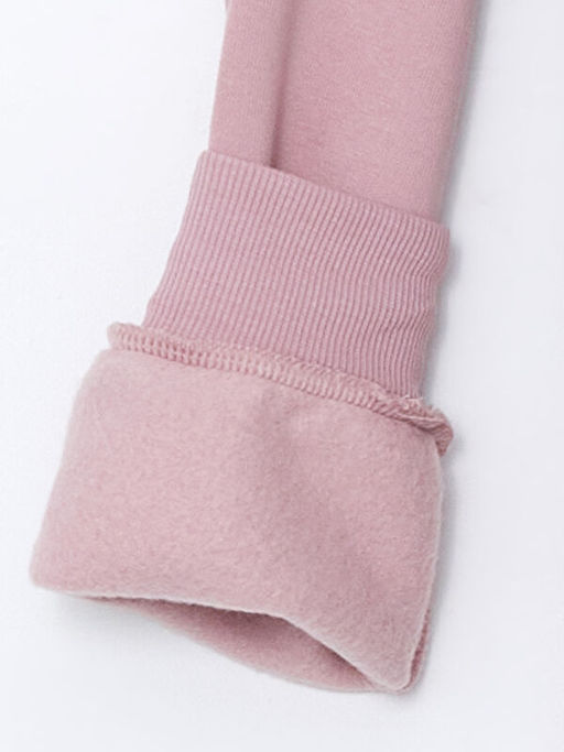 Bisiklet Yaka Bask?l? K?z ?ocuk Sweatshirt